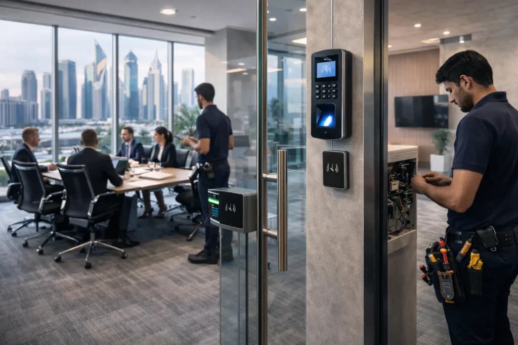 Corporate offices access control