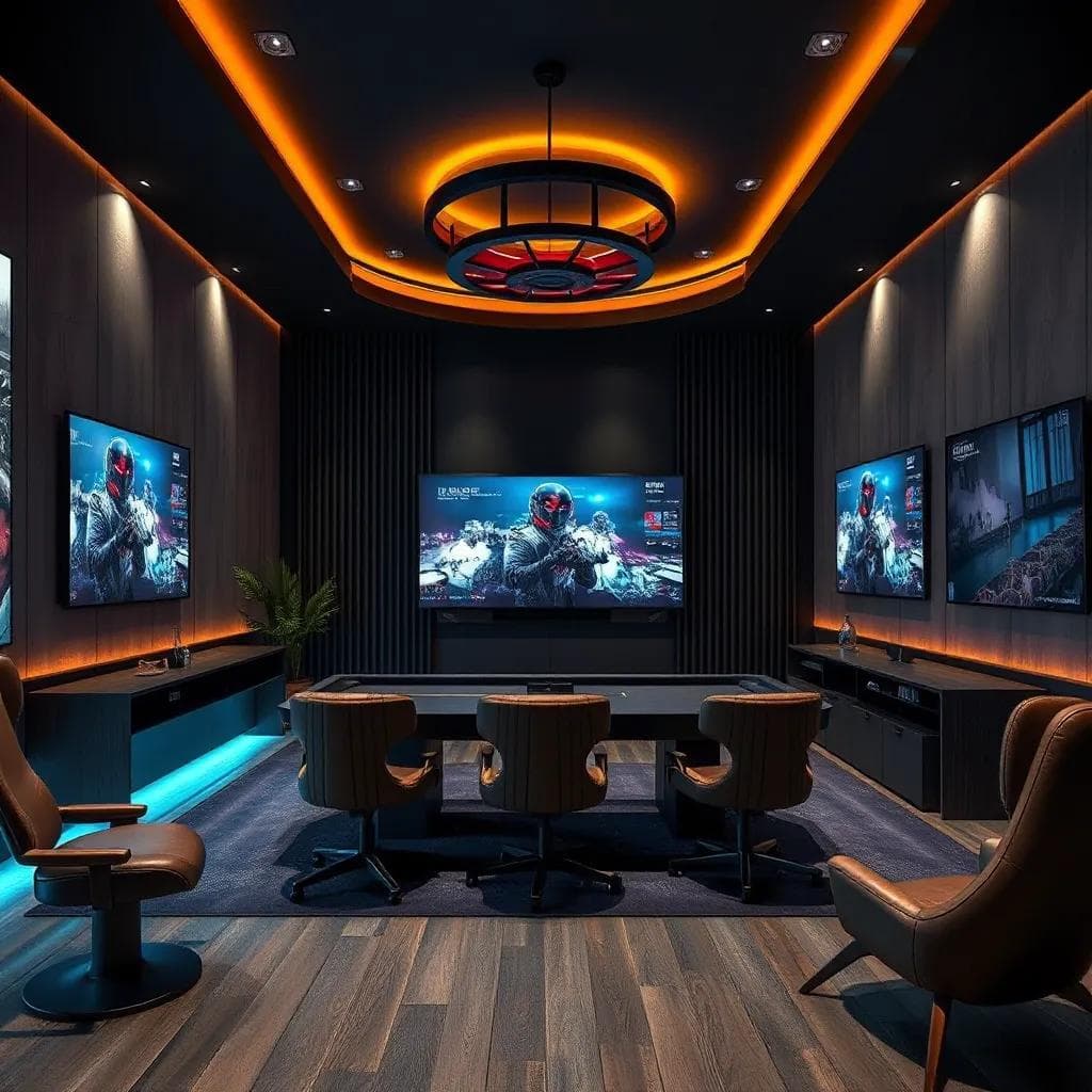 A room built around the experience.