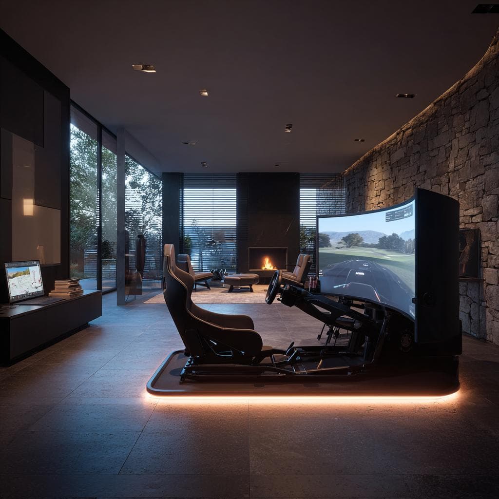 Lighting becomes part of the architecture.