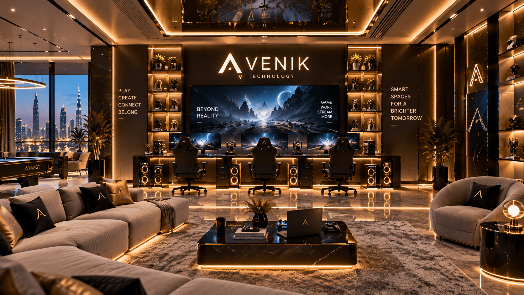 Avenik gaming room