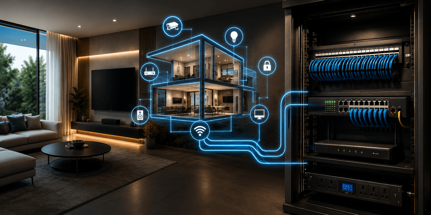 Professional network infrastructure and server equipment